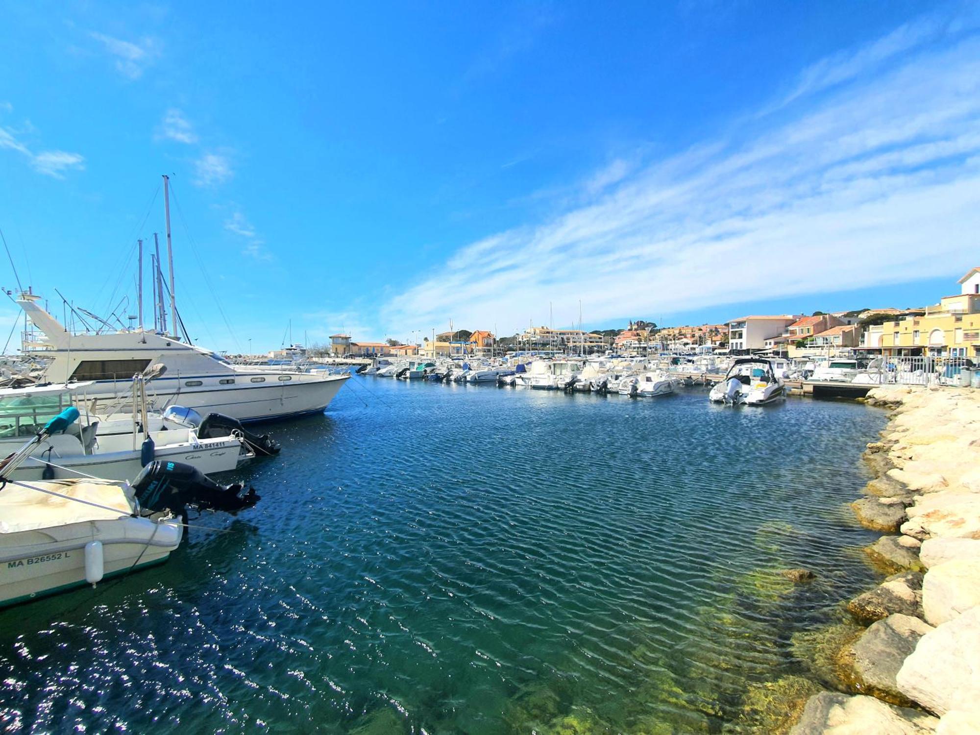 L'Escapade Cote Bleue Vue Mer Panoramique Sausset-les-Pins Eksteriør billede